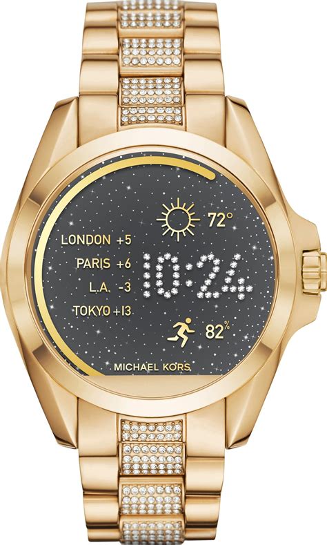 michael kors bradshaw ladies watch|michael kors bradshaw smartwatch.